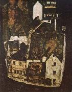Egon Schiele Dead City oil painting reproduction
